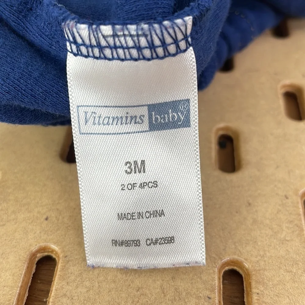 Vitamins baby 3M Pant Blue & Yellow